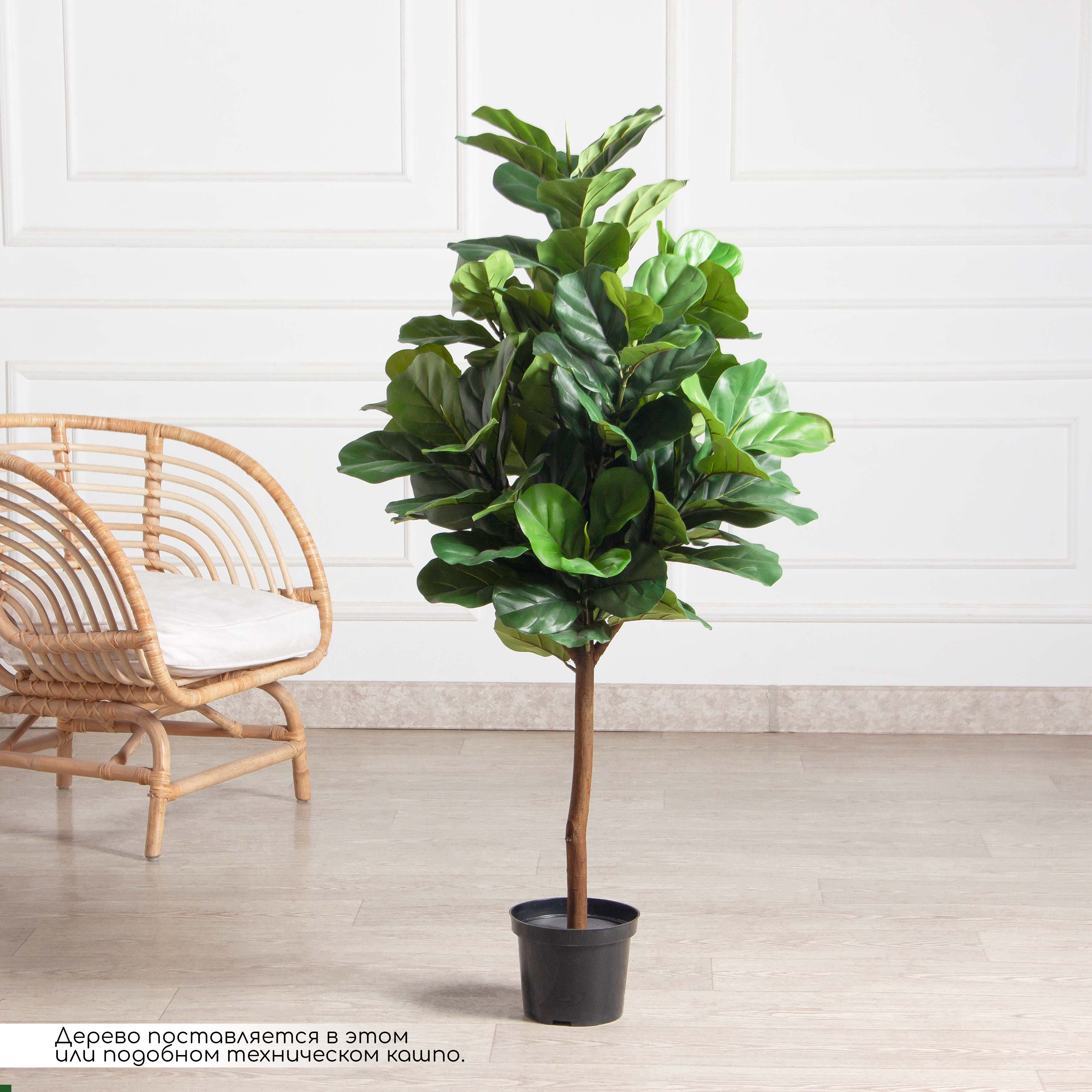 130/К/499-1(FixK) Фикус Лирата искусственный h130см_2