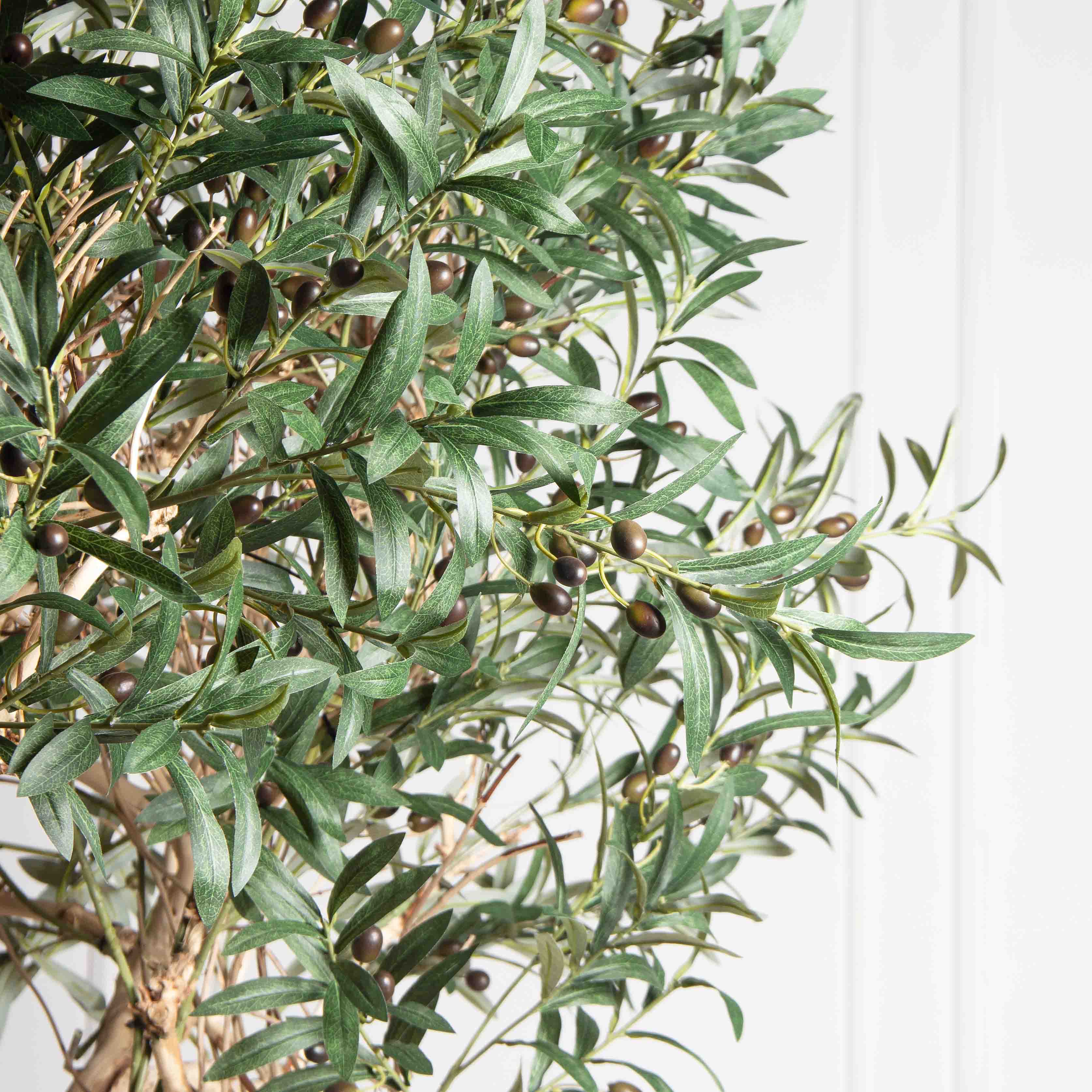 230ГБст/Разб/АСС/Д3х3/465(F) Олива искусственная интерьерная разборная на витом стволе h230см_3