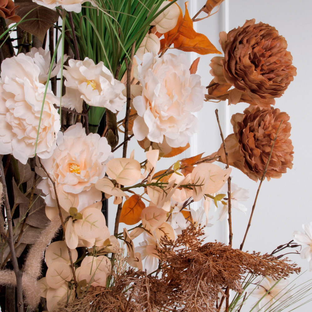 ДЛ170(Пр)(Fix)(F) Декор входной группы h300см на прутьях, пристенный, бежево-терракотовый_5