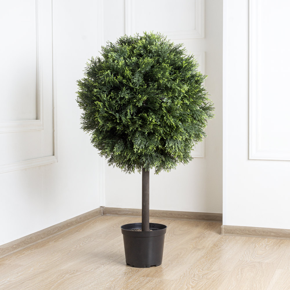 070/ШТ/146 Туя искусственная шар Люкс h110см, d70см_4