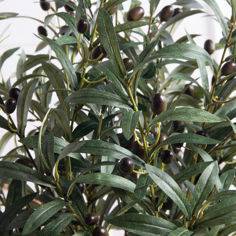 110/РН/465-1(з)(F) Оливковое дерево искусственное Нэйч с плодами h110см_4