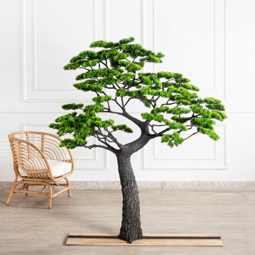 170МЕТ/ДС/РУ/30-1(F) Бонсай искусственный Сосна h170см d160см_2