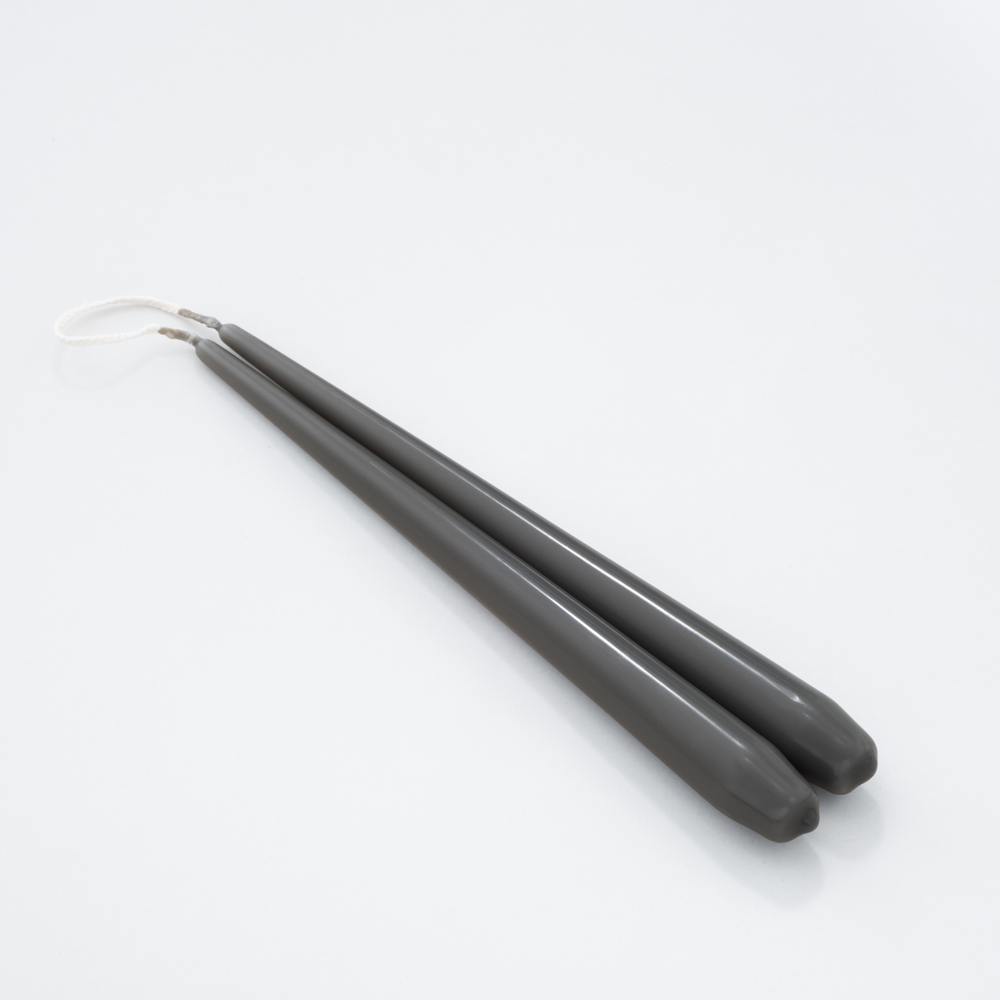 СК25-4(Fix)(F) Свеча коническая 25см Оттенок №4 (графит) 2шт/уп_1