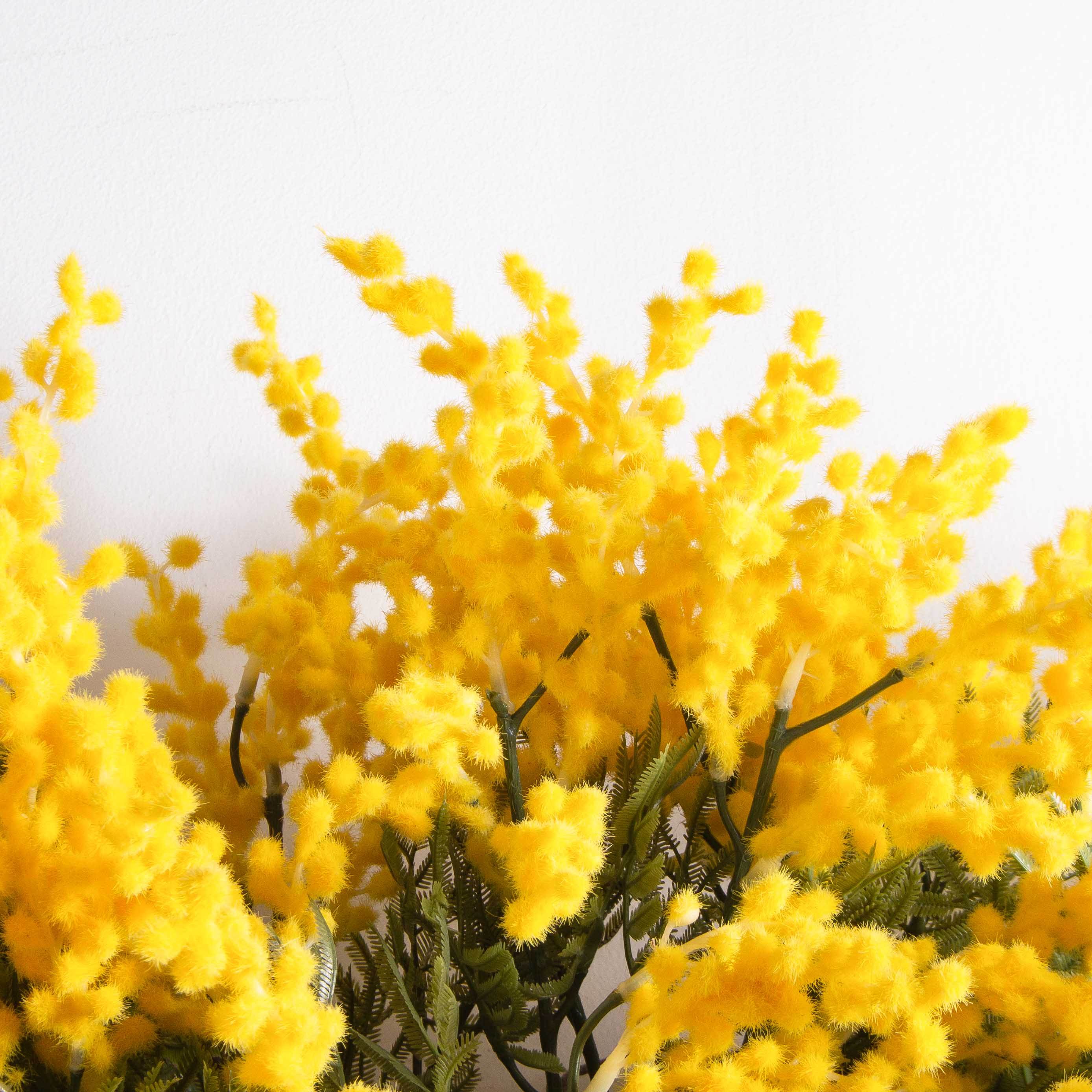 ДЛ/РН/43(Пр)(F) Декор входной группы весенний с мимозой L100см на прутьях, пристенный_3