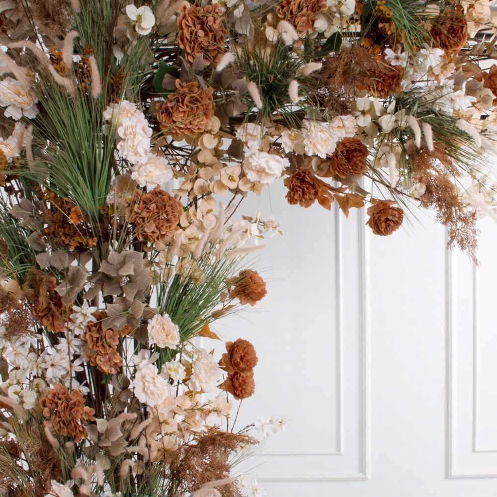 ДЛ170(Пр)(Fix)(F) Декор входной группы h300см на прутьях, пристенный, бежево-терракотовый_4