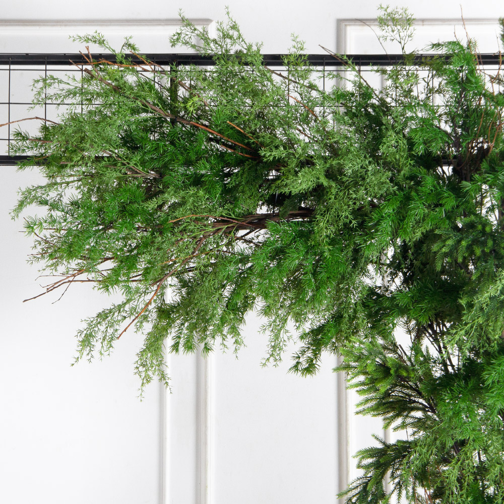 ДЛ182(Пр)(Fix)(F) Декор входной группы хвойный h290см на прутьях,пристенный_5