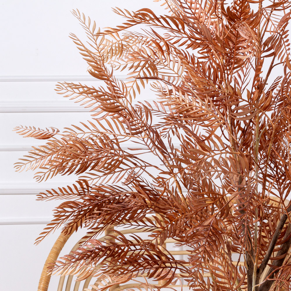 150/РН/488 Альбиция искусственная интерьерная h150см на основании, персиковая_2