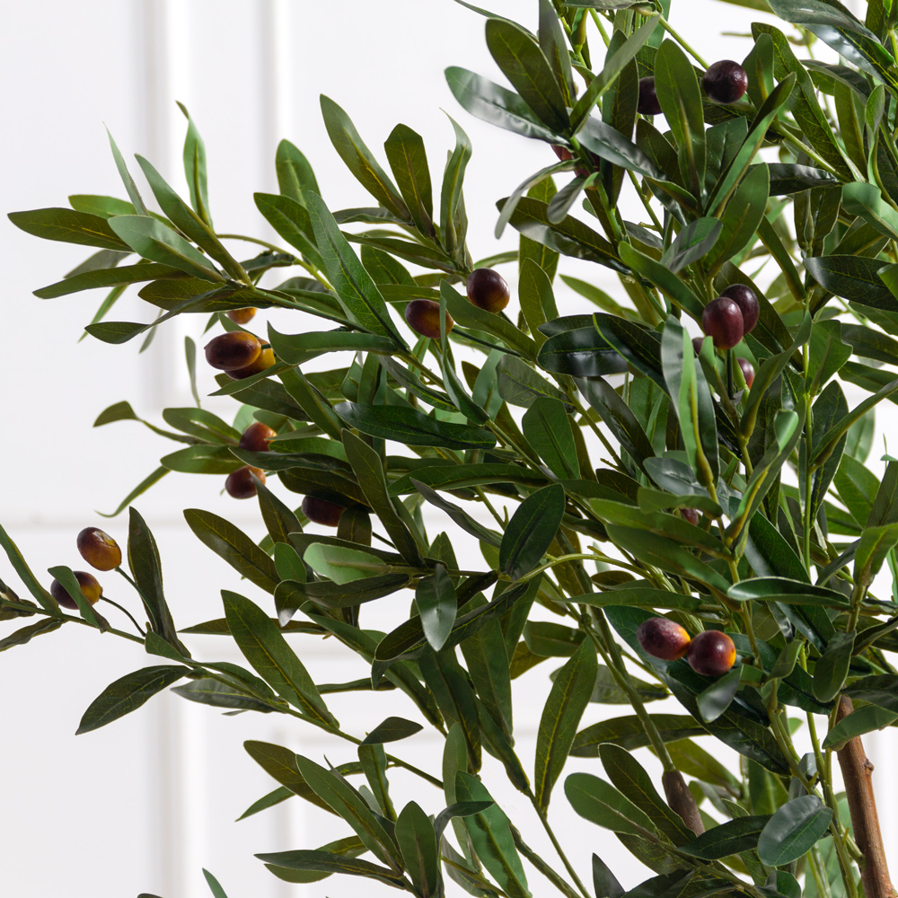120/РН/4655(Пр)(F) Оливковое дерево искусственное с плодами h120см_2