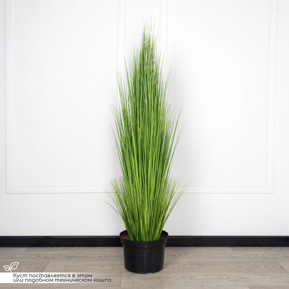 С013(з) Сноп из искусственной осоки h150см в кашпо_5