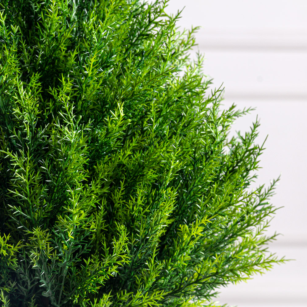 Т060/467(Пр)(F) Туя искусственная конус Платинум h60см_1