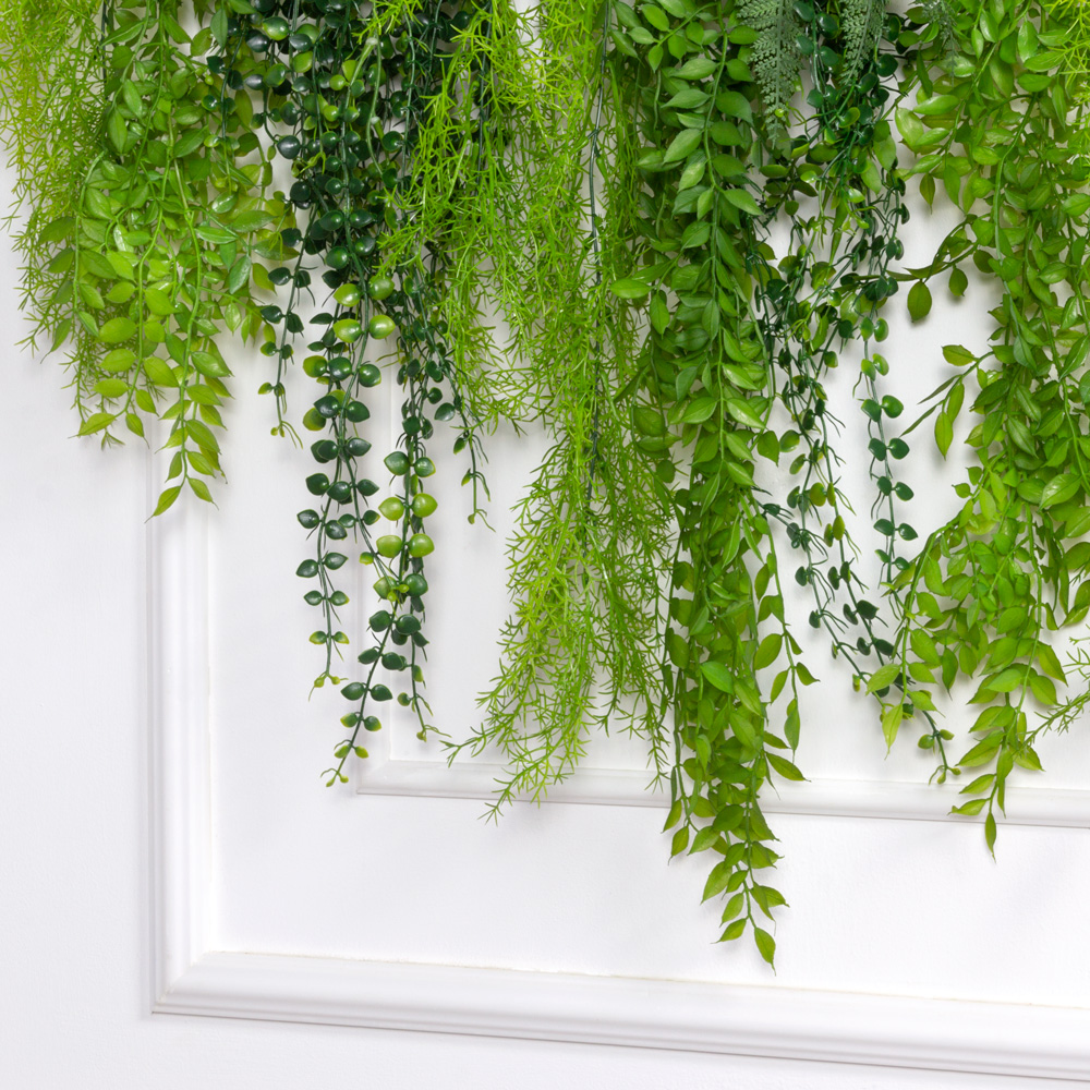 Л88/10(з) Лиана искусственная на ветке мелколистная L100см_2