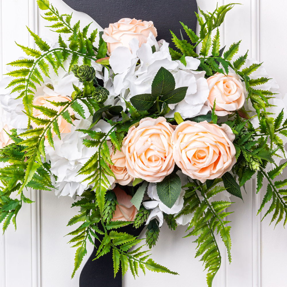 ФП02/3(з) Фитопанно искусственное с цветочной композицией 50хh85см_1