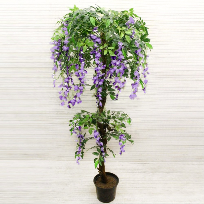 190/Я2/ОС/424-2 Глициния(вистерия) сиреневая, h190см(латекс)
