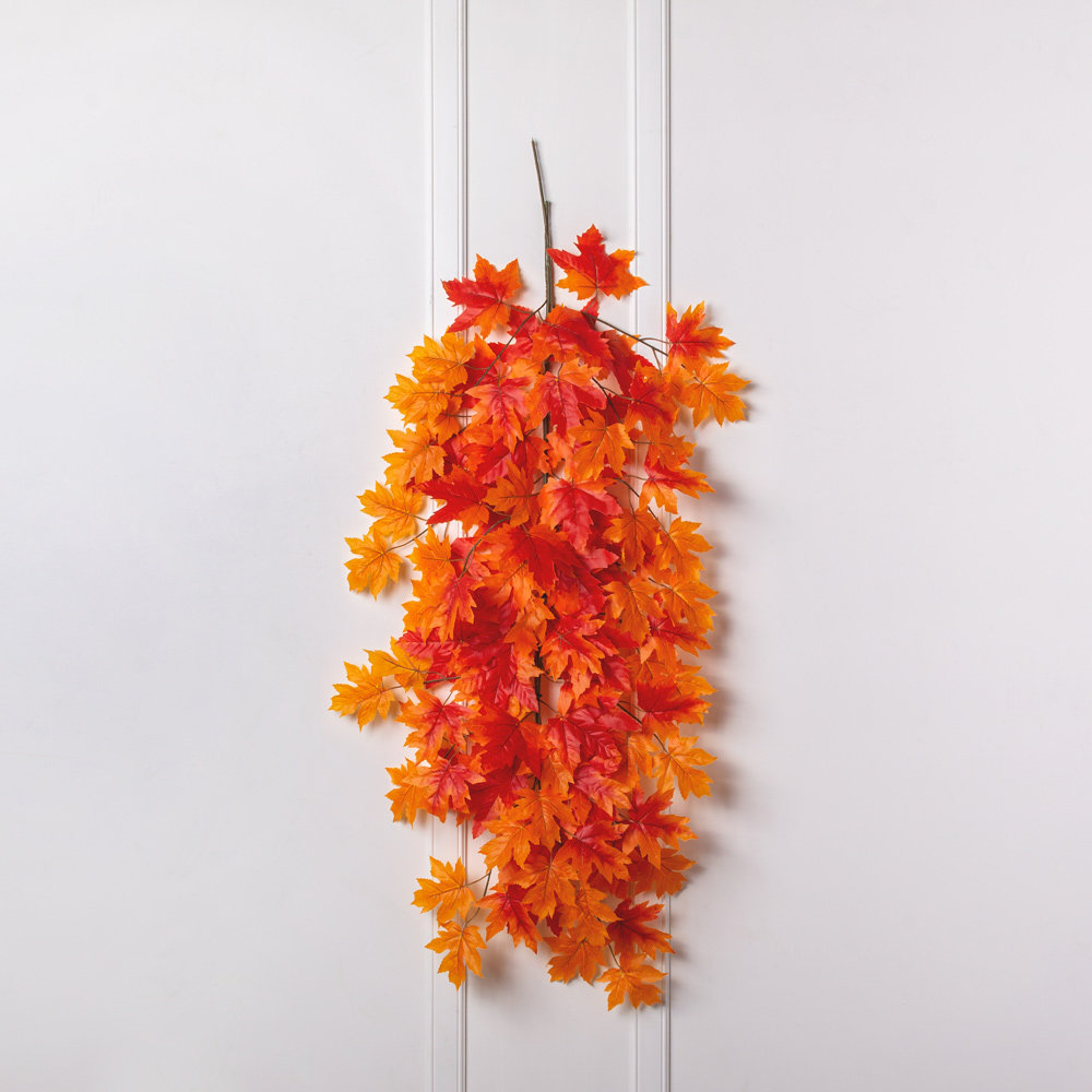 Л112(з) Лиана искусственная с клёном L100см_1