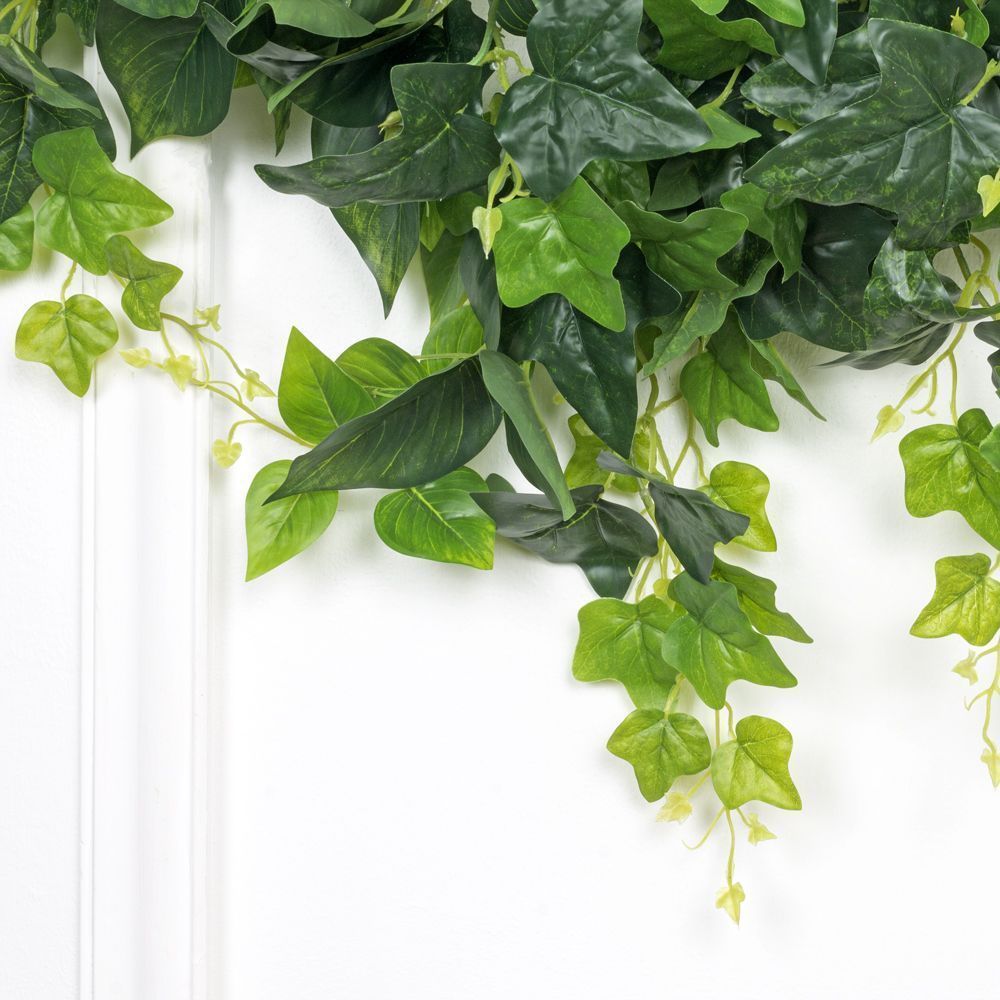 Л79 Лиана искусственная с хедерой и сциндапсусом L100см_2