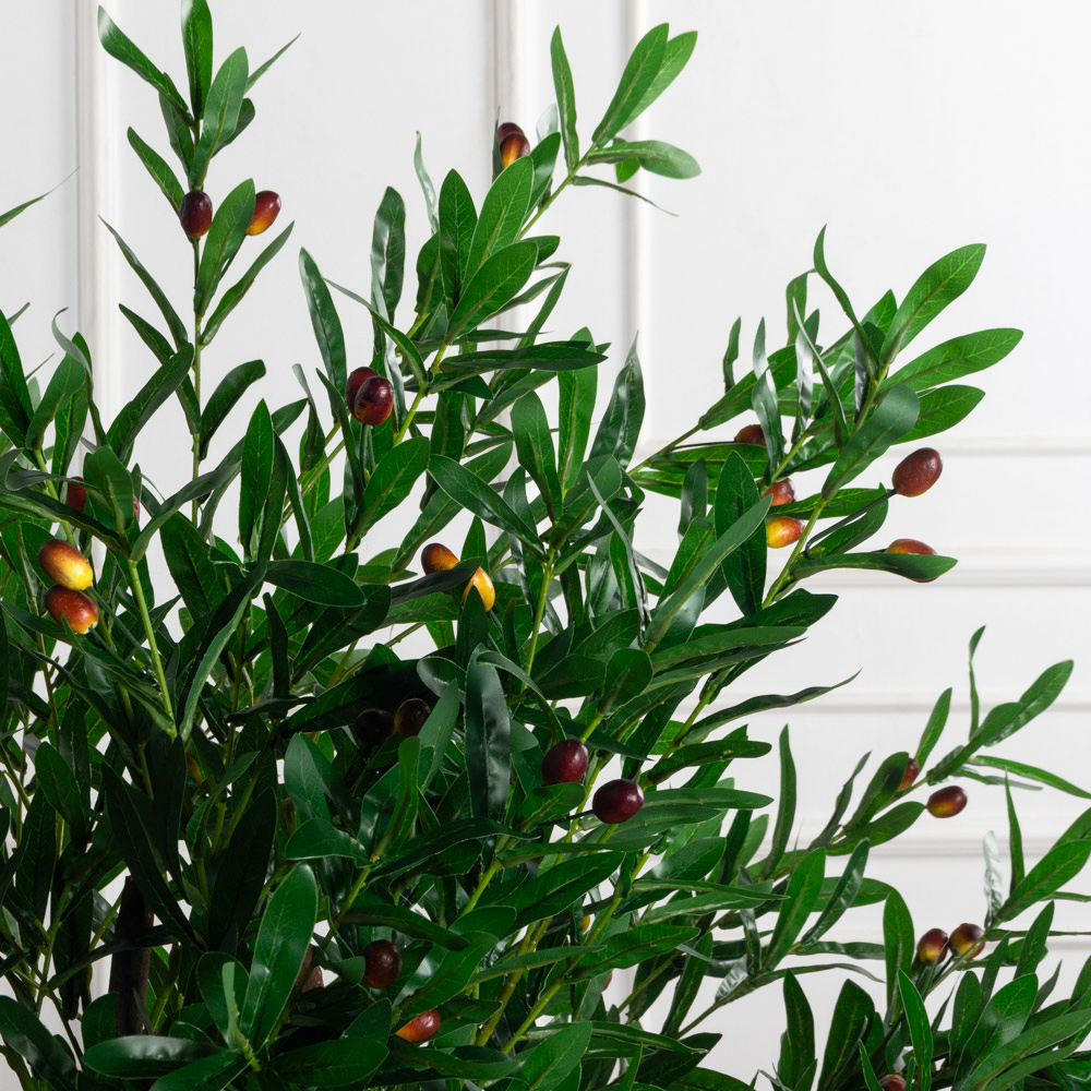 150/РН/АСС/465(з)(F) Оливковое дерево искусственное с плодами h150 d120см_3