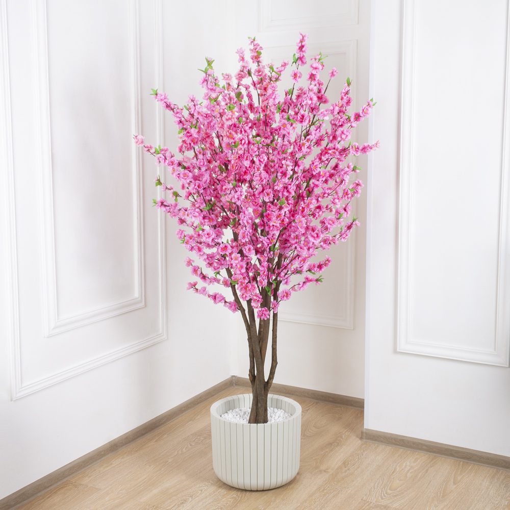 707/К2702/М3040(Fix) Кашпо Шато d38см, h30см, 29л, белое_1