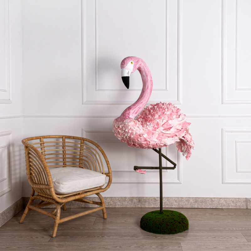 БТФ03 Фламинго розов. №1 h126/133_4