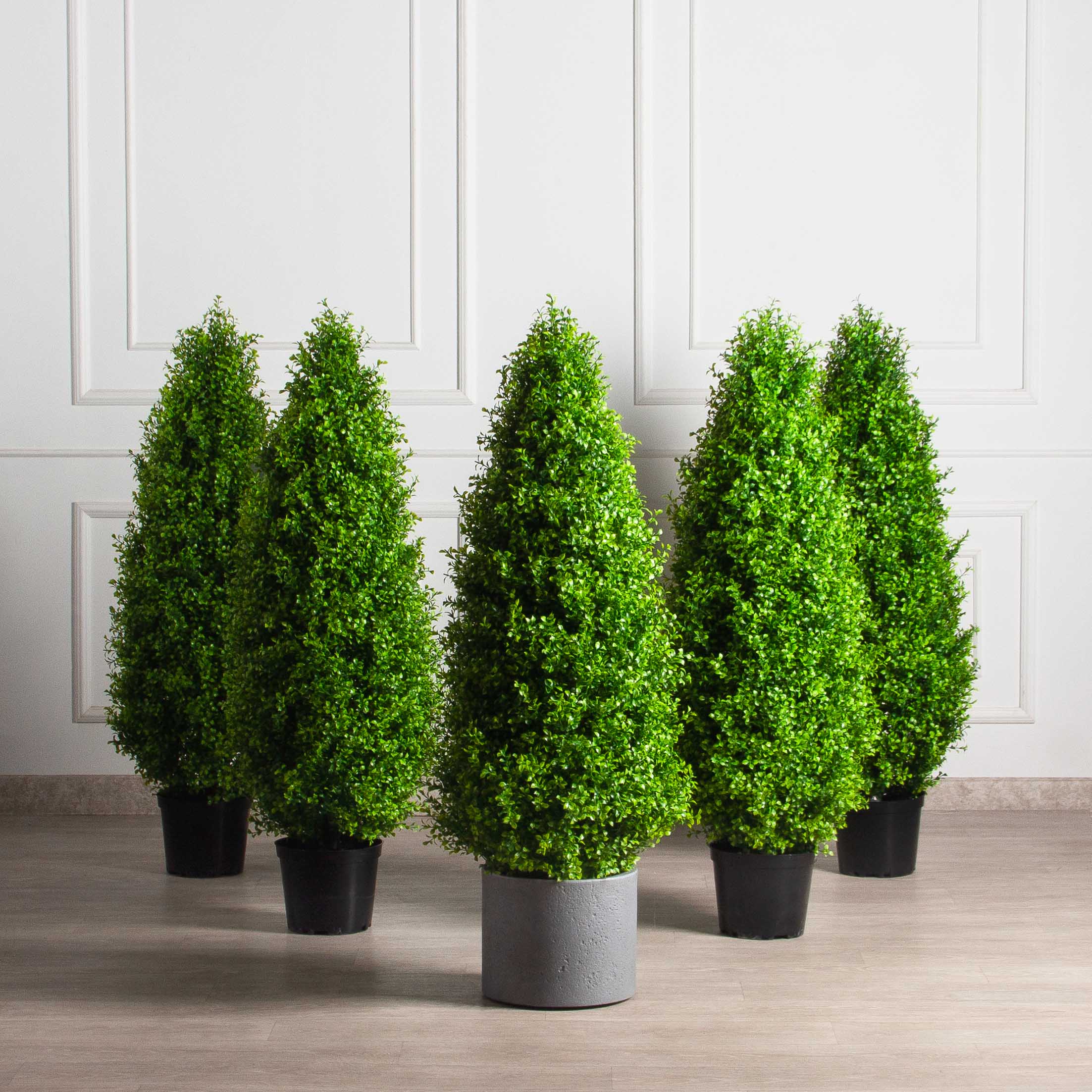 СК130/229(з)(F) Самшит искусственный конус Премиум h130см_7