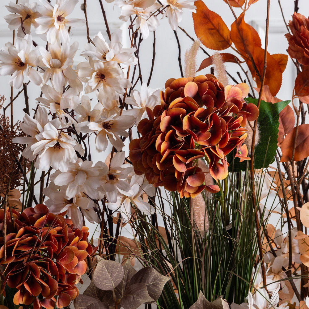 К545(Пр)(F) Композиция искусственная на основании,бежево-терракотовая_5