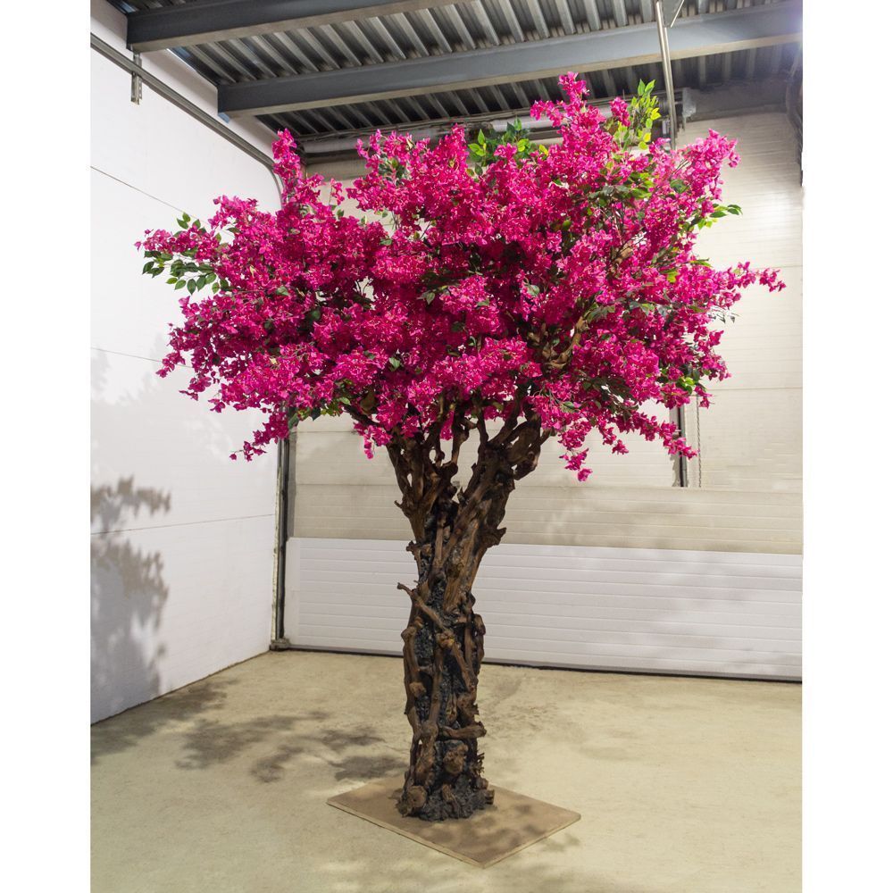 350/ОС/434(з)(УУ)(F) Бугенвилле́я искусственная h350см, d250см на основании 100х70см_1