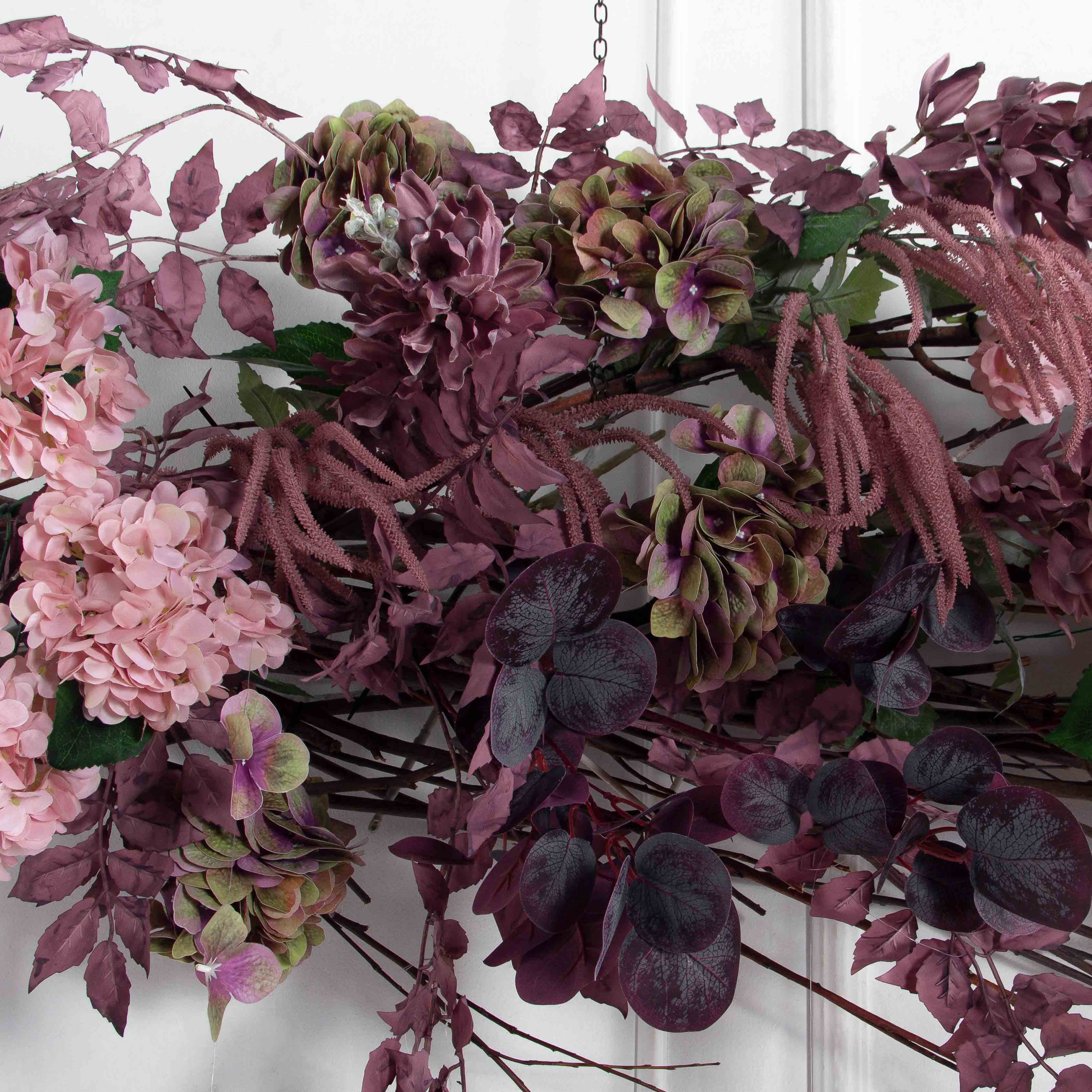 Л173(Пр)(F) Лиана искусственная пепельно-пурпурная L100см_3