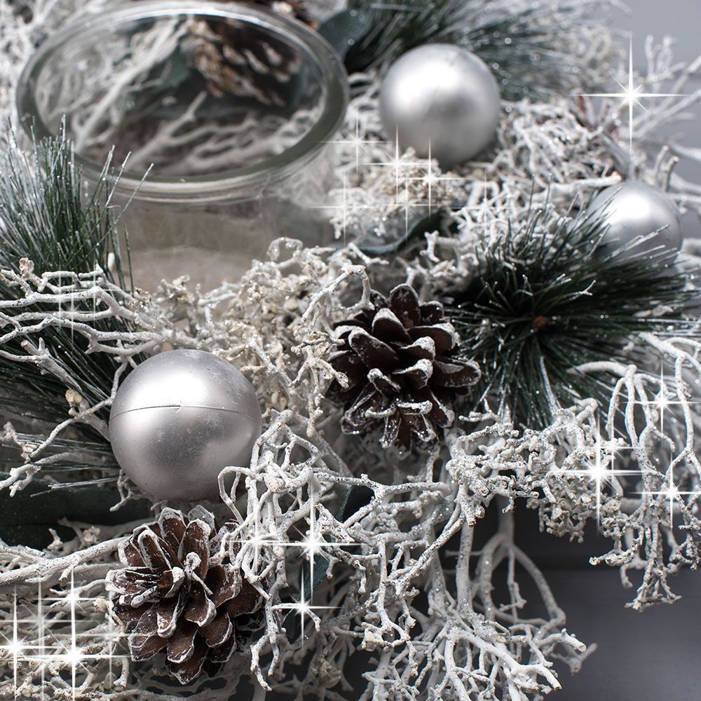 743/01511 MQ венок из веток с листьями и подсвечником 41см (4)_2