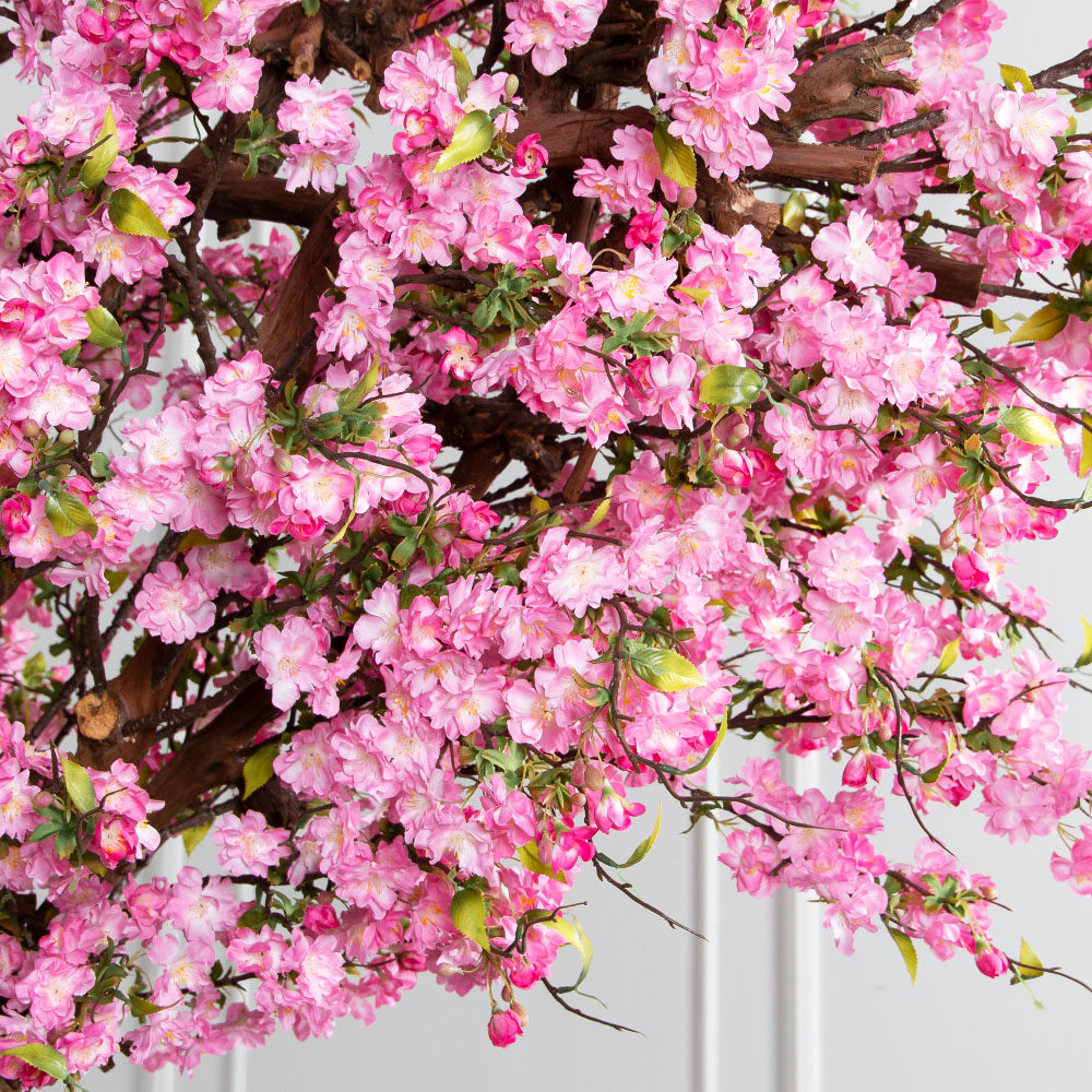 230/ОС/5170(з)(F) Яблоня искусственная h230см, розовая_4