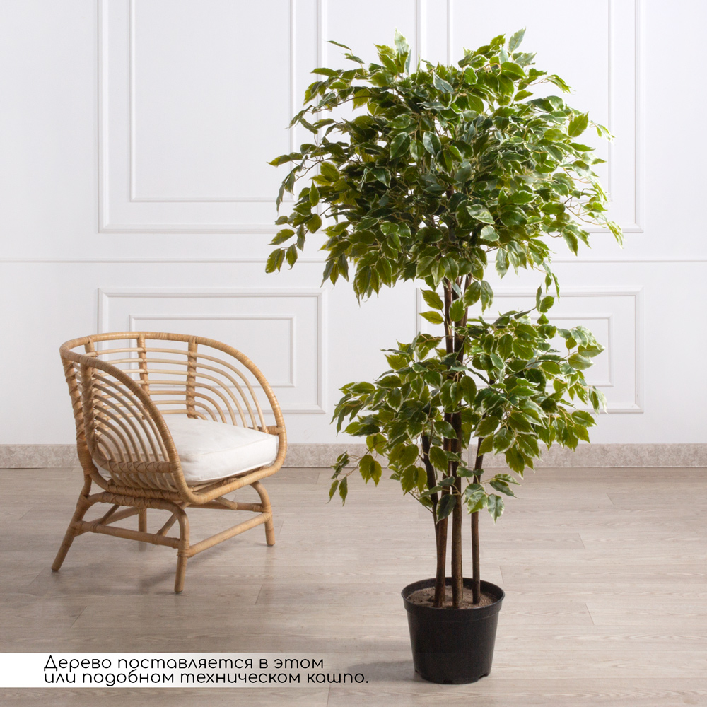160/3К/РН/17(Пр)(F) Фикус Бенджамина искусственный h160см_1