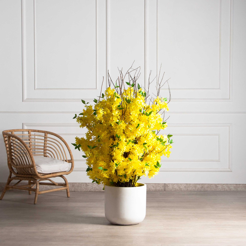 100/РН/485(з)(УУ)(Пр)(F) Форзиция искусственная куст h100см_1