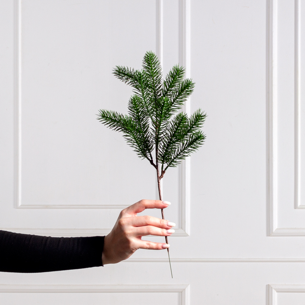 736А/27120М-2(F) Ветка ели НГ h44см(6 веток)_3