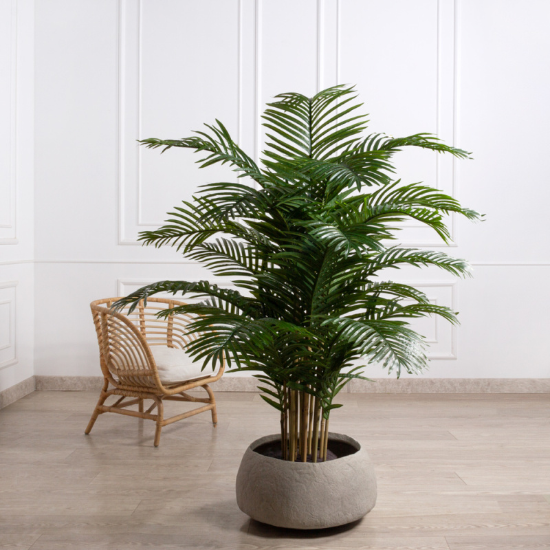 ПК180/К/49(з)(Акция)(F) Пальма искусственная кустовая h180см(латекс)