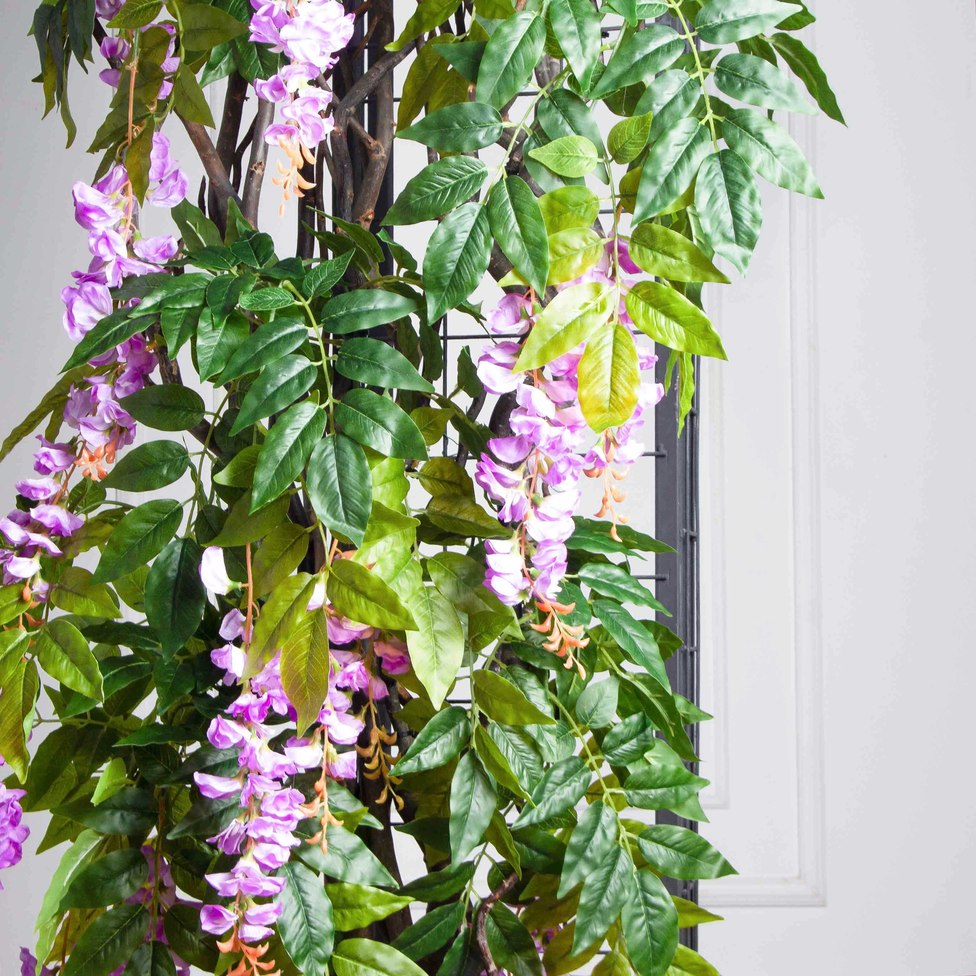 ДЛ163(Пр)(Fix)(F) Декор входной группы с глицинией h270см_8