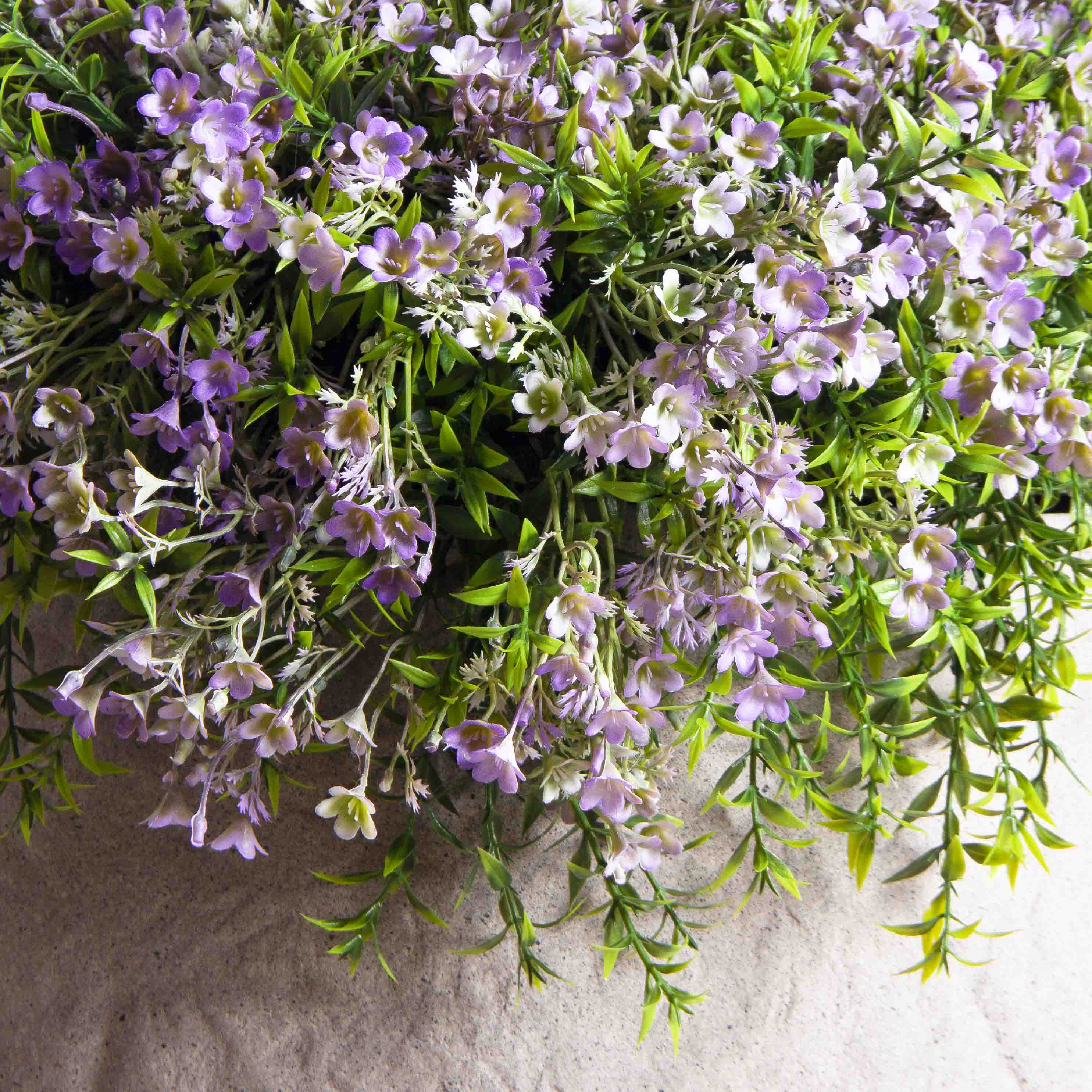 КС45-2(з)(F) Кампанула искусственная ампельная на основании d43см, фиолет_4