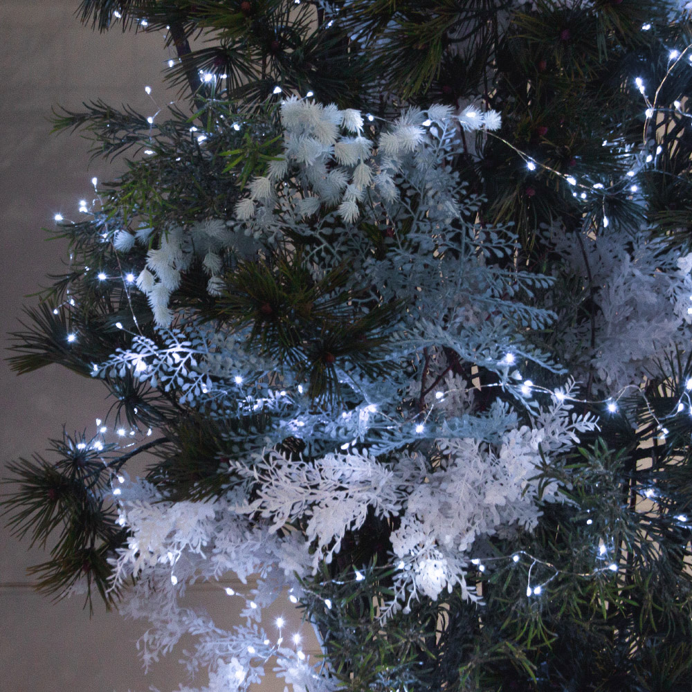 ДЛ187/СВ03х(Пр)(Fix)(F)Декор вход.группы h290см н/прутьях, прист.с гирляндой 