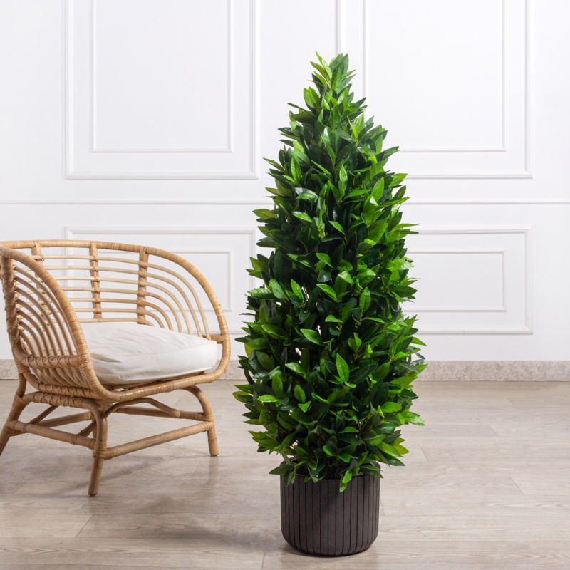 120/ДК/27(з)(F) Лавр искусственный конус h120см (латекс)