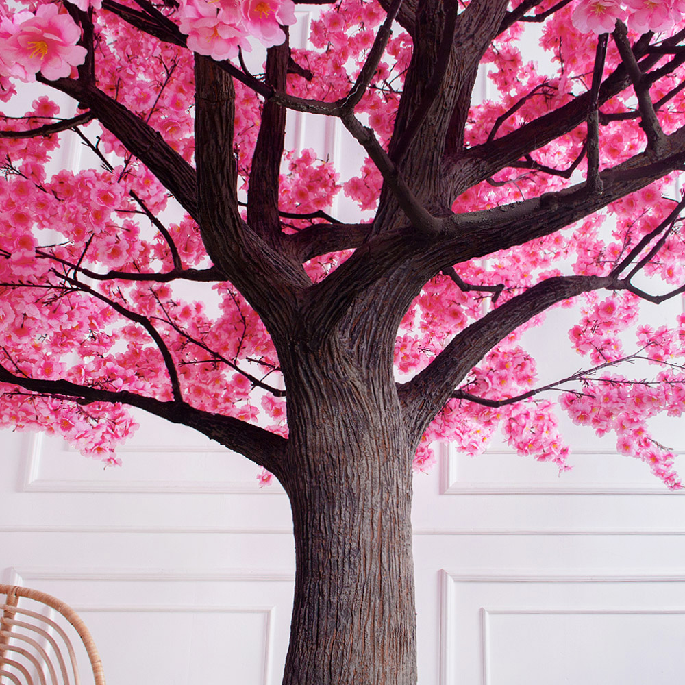 300разб/225-1(з)(F) Сакура искусственная разборная h300см, розовая_8