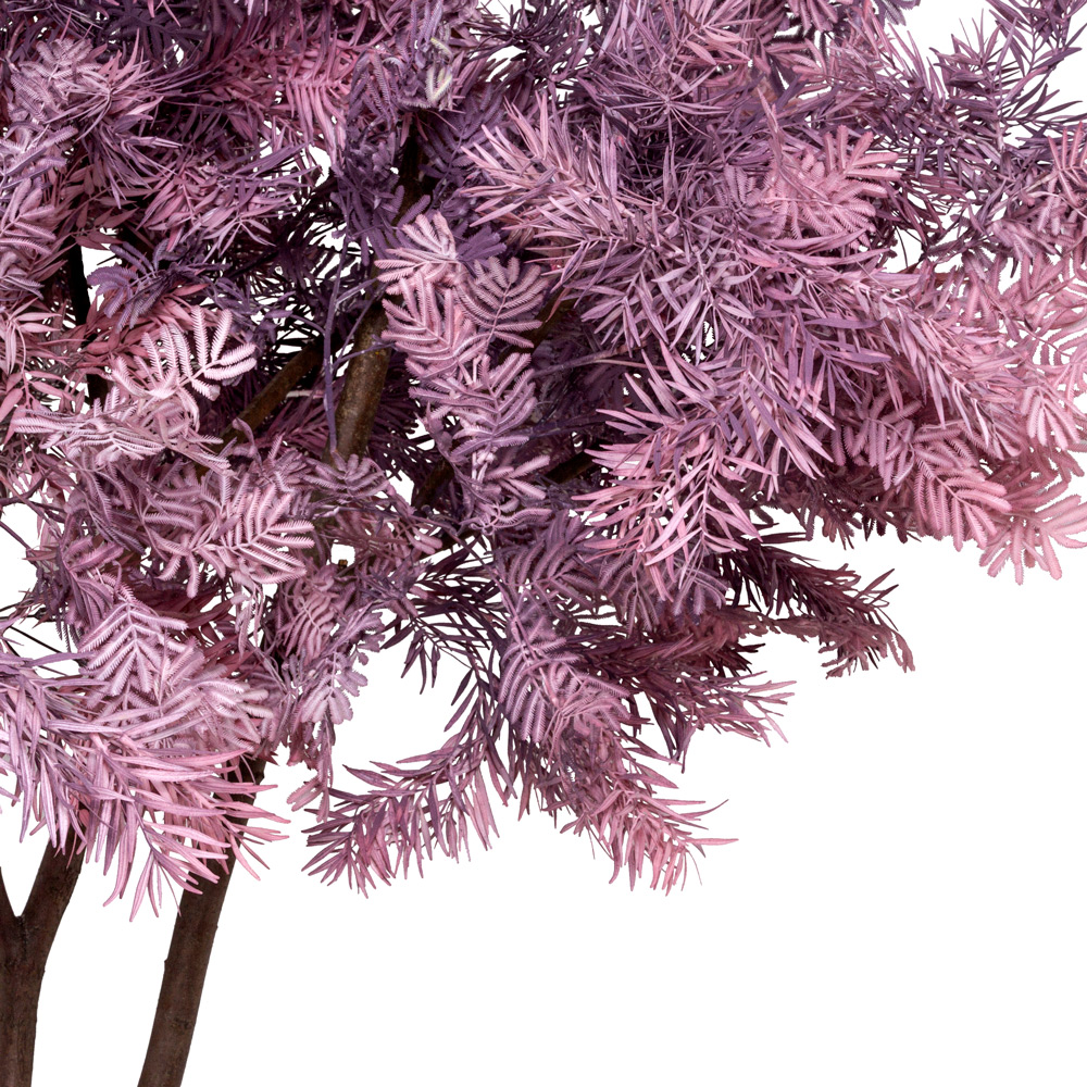 230/РН/506(з) Дерево искусственное интерьерное h230см, d180см, пепельно-розовое_2