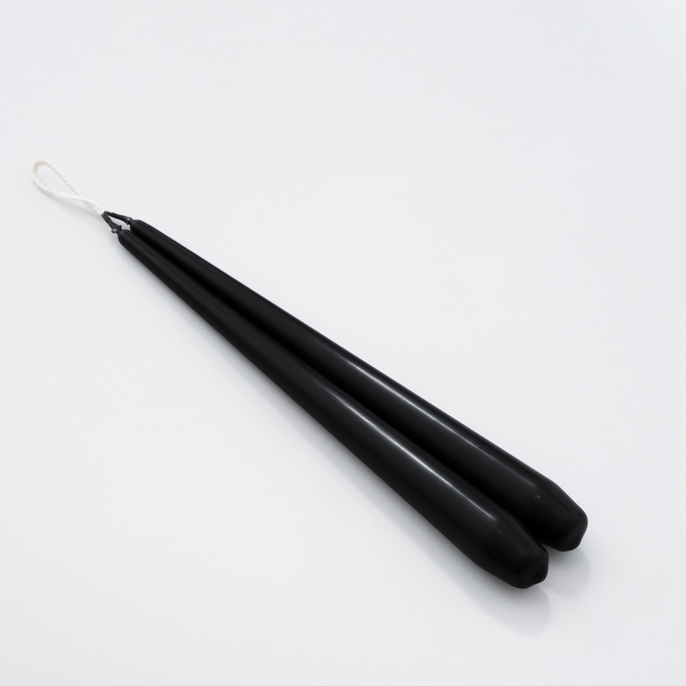 СК25-12(Fix)(F) Свеча коническая 25см Оттенок №12 (черный) 2шт/уп_1