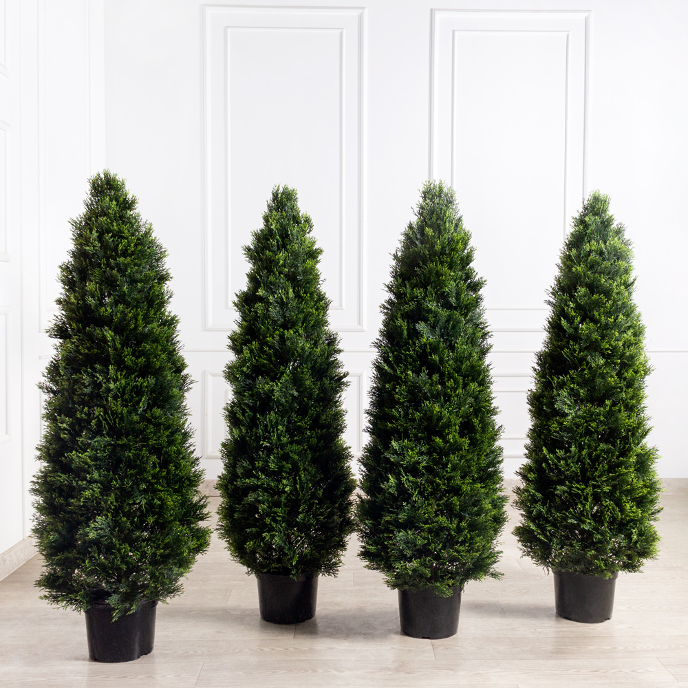 Т160/146(F) Туя искусственная конуc Люкс h160см_4