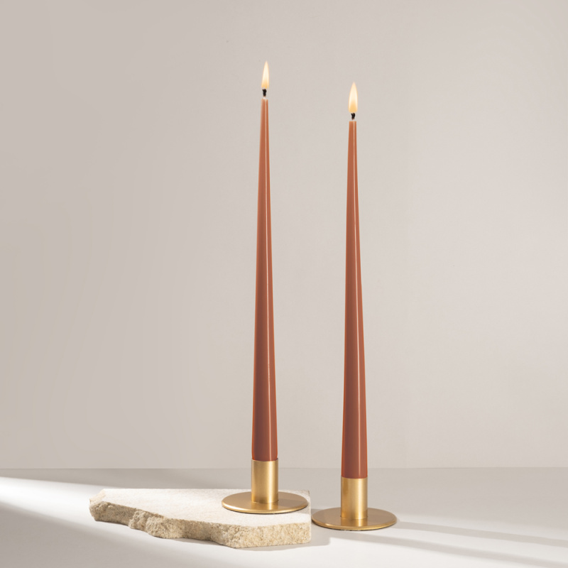 СК35-17(Fix)(F) Свеча коническая 35см Оттенок №17 (охра) 2шт/уп