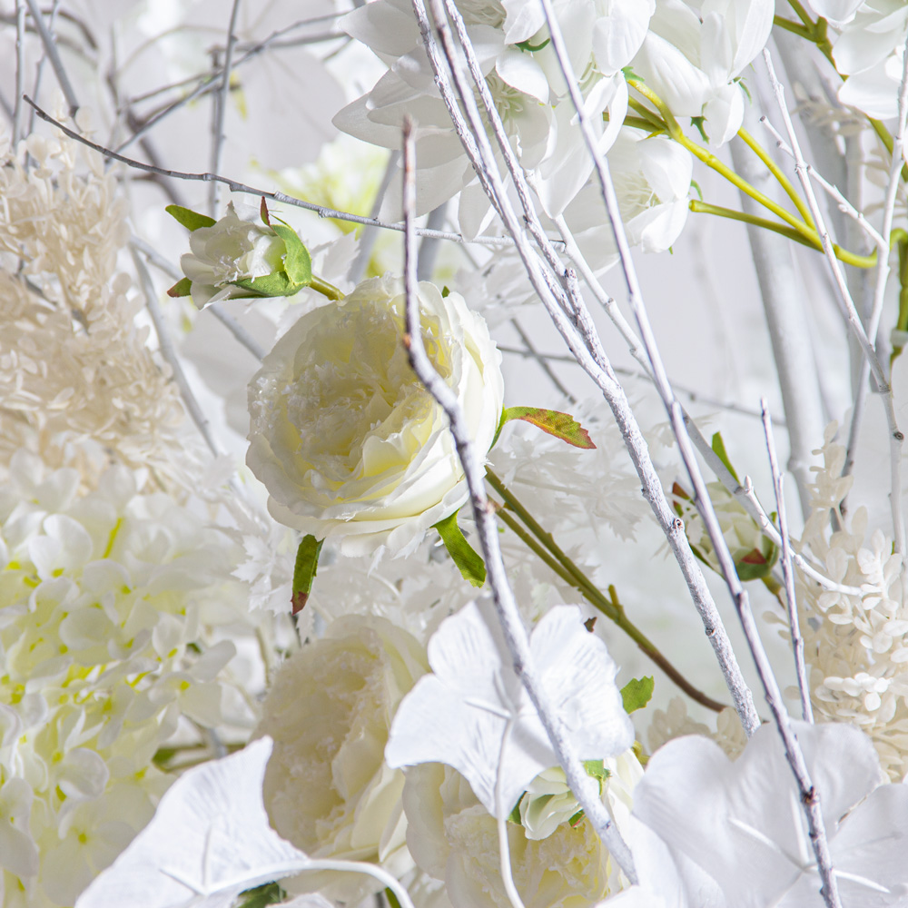 ДЛ92(з)(F) Декор входной группы зимний  h200см в кашпо_3