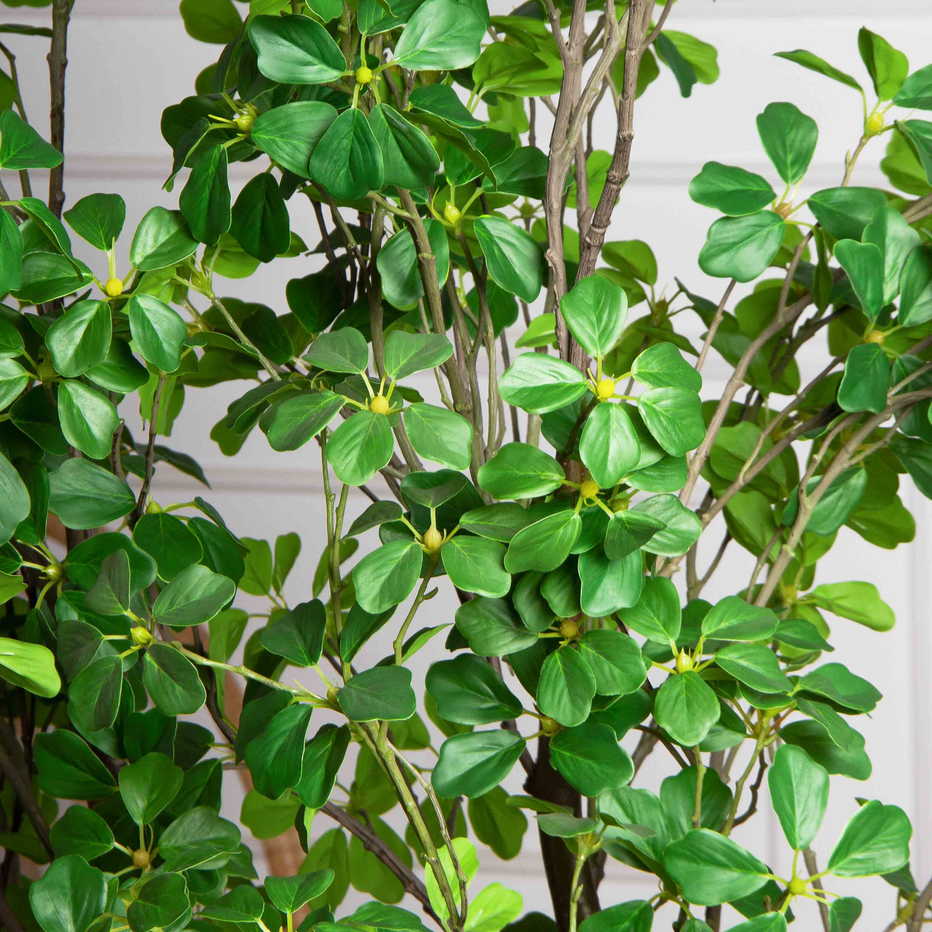 150/РН/ОК/534-1(з)(F) Шеффлера искусственная Компакта h150см d80см в кашпо, латекс_5