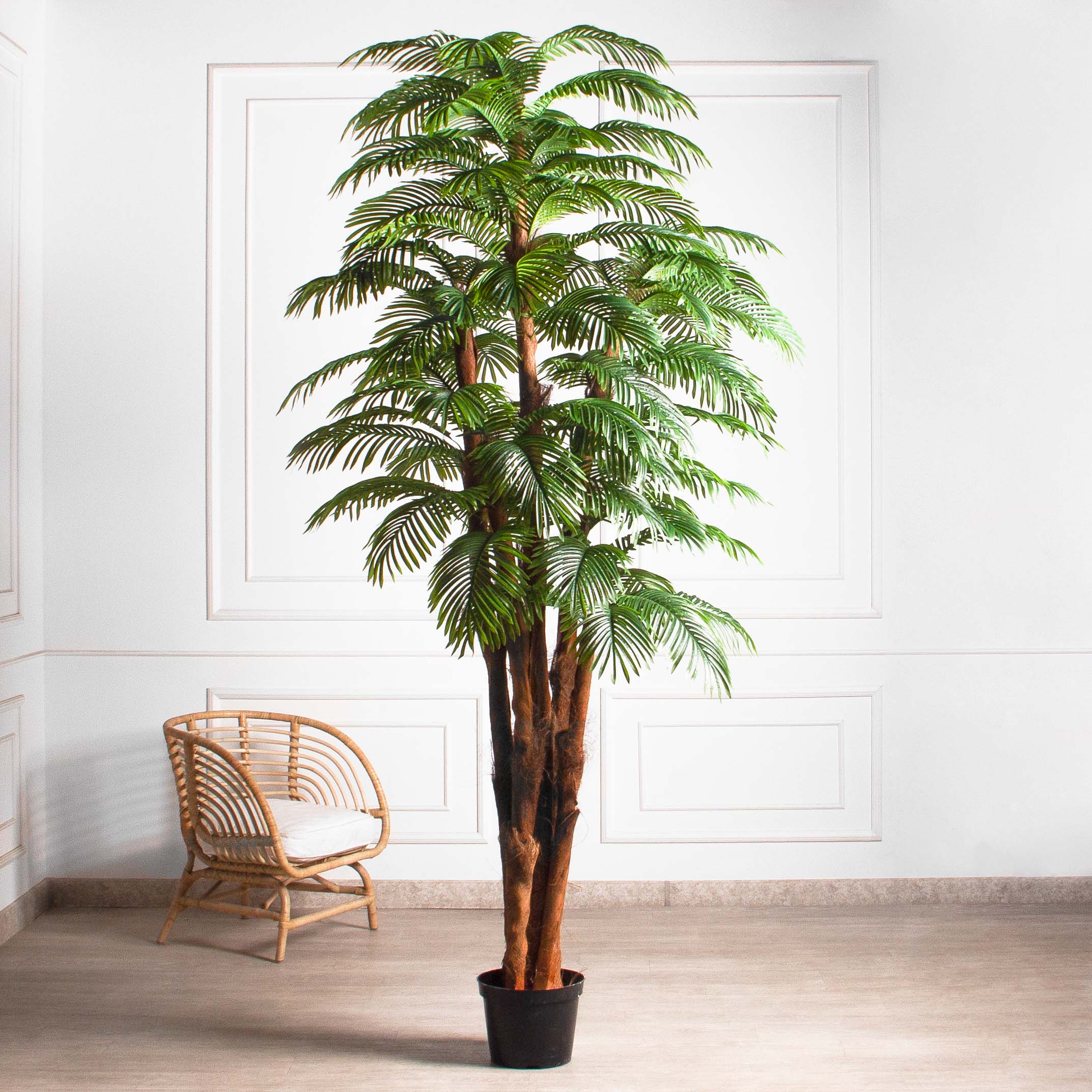 ПС270/5К/49Л(з)(F) Пальма Арека искусственная h270см, d140-150см (латекс)_3
