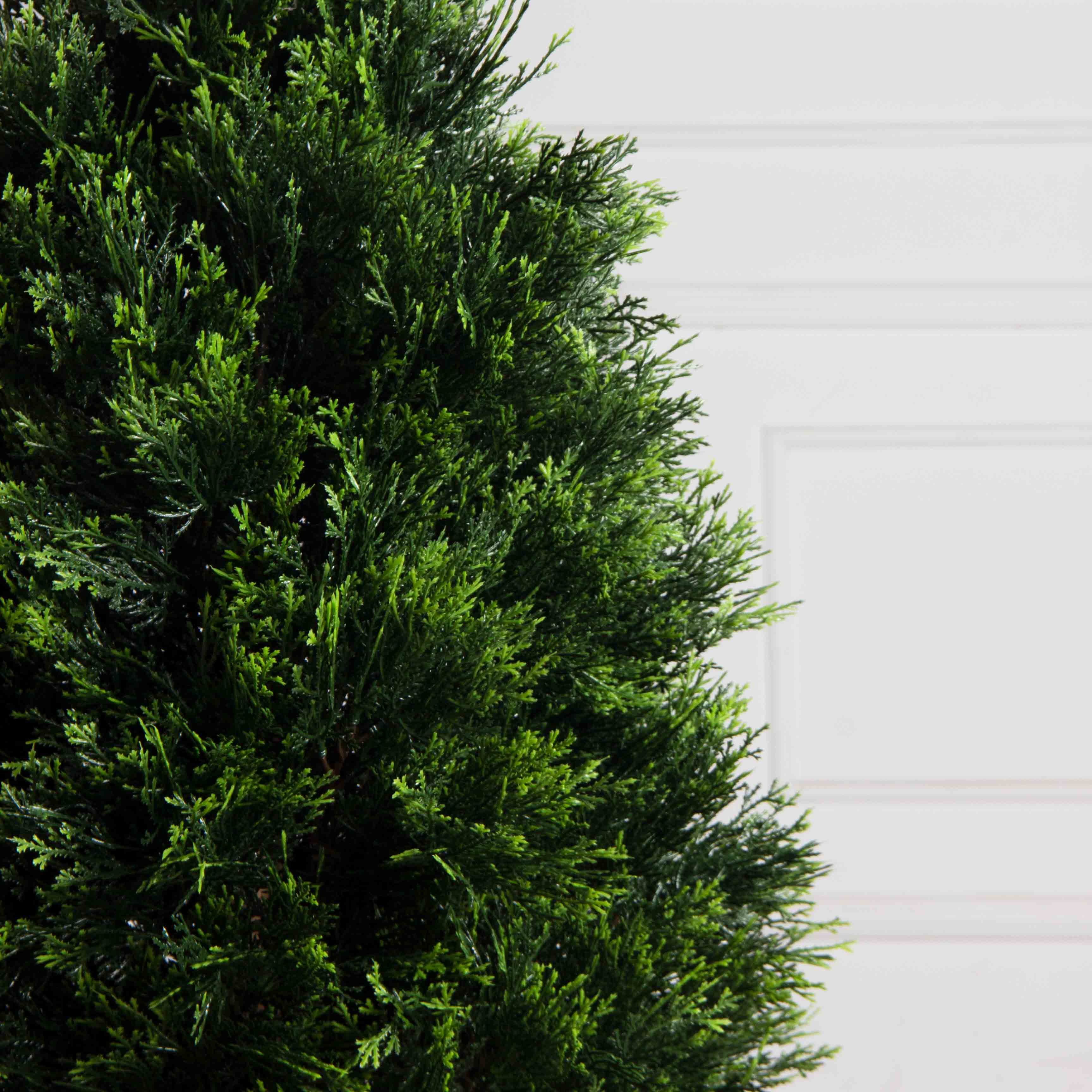 Т100/146(F) Туя искусственная конус Люкс h100см_6