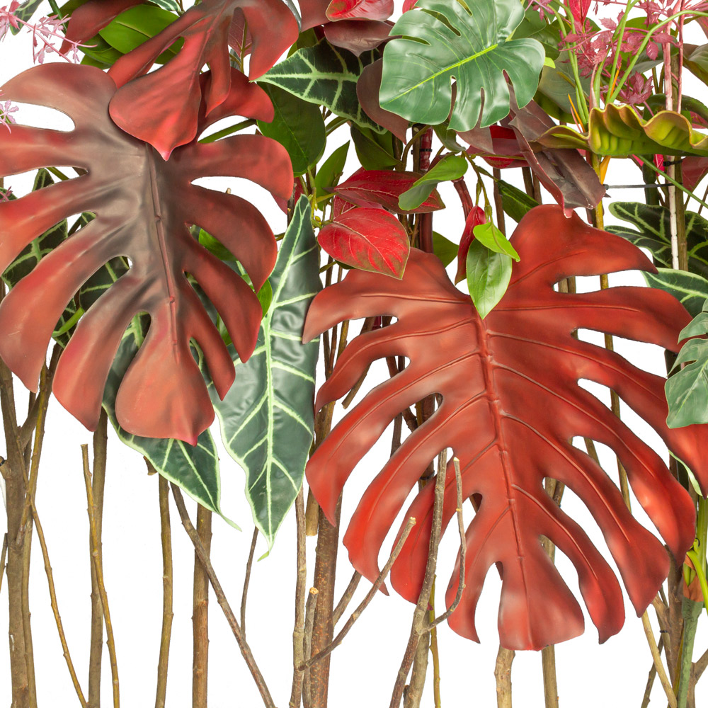 БК139/1 Композиция искусственная Ширма h140см на деревянном основании_3