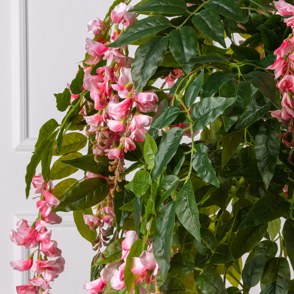 160/ОС/424-3(Пр) Глициния(вистерия) искусственная h160см (латекс), розовая_2