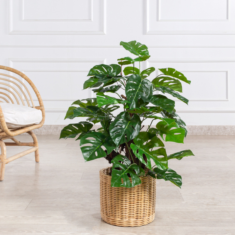 085/ОС/371(F) Монстера искусственная h85см