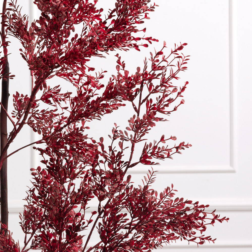 200/РН/ОК/536(F) Дерево искусственное интерьерное h200см, бордовое_2