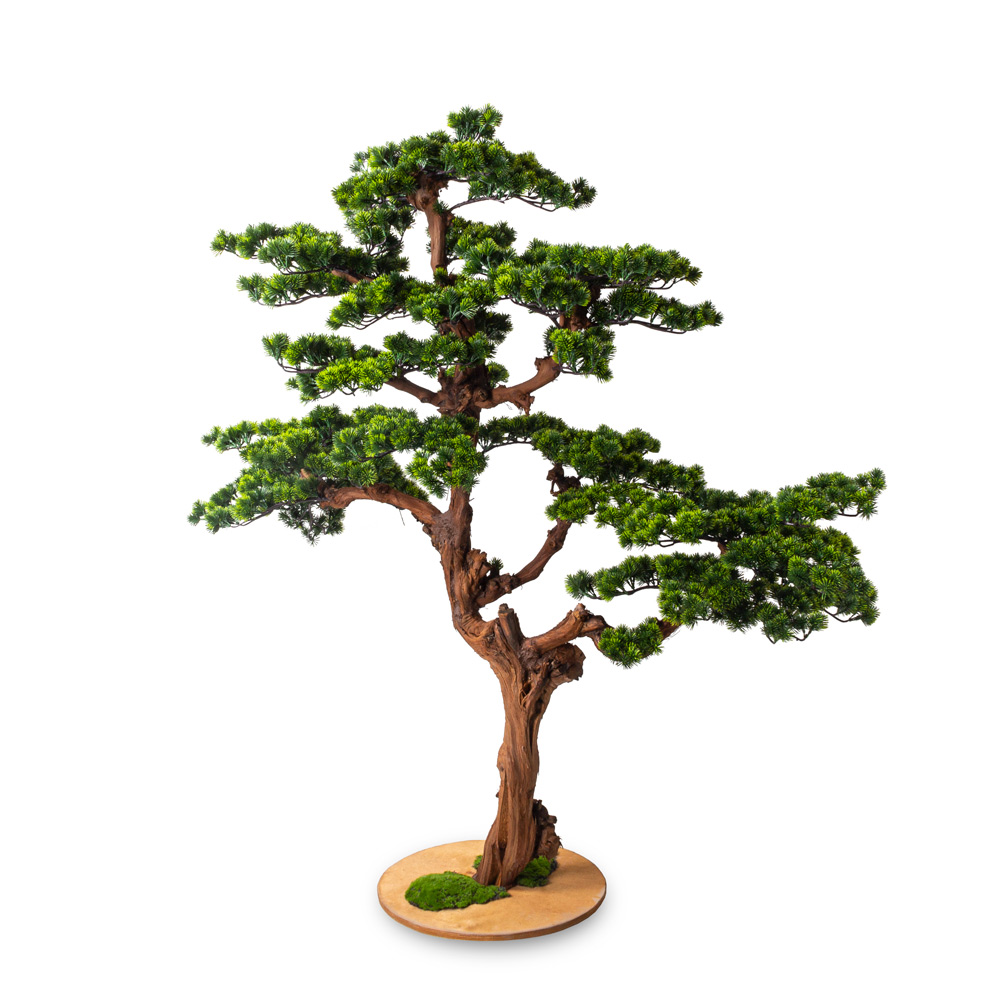 БС150/ОС/30-2(з.) Бонсай искусственный Сосна h150см_1
